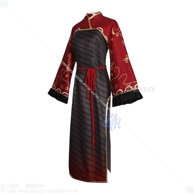 ชุดคอสเพลย์เจีย ซีชุน อนิเมะ เกม ลิมบัส คอมพ์ไพร์ สไตล์น่ารักแบบจีน ชุดกี่เพ้าสีแดง ชุดกี่เพ้าแบบย้อนยุค ชุดโลลิต้า สำหรับฮาโลวีน คริสต์มาส ปีใหม่