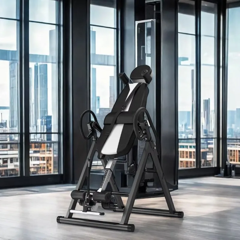 

Stretching Belly Inverted Hanging Stainless Steel Inversion Table Foldable Gravity Relief Handstand Equipment