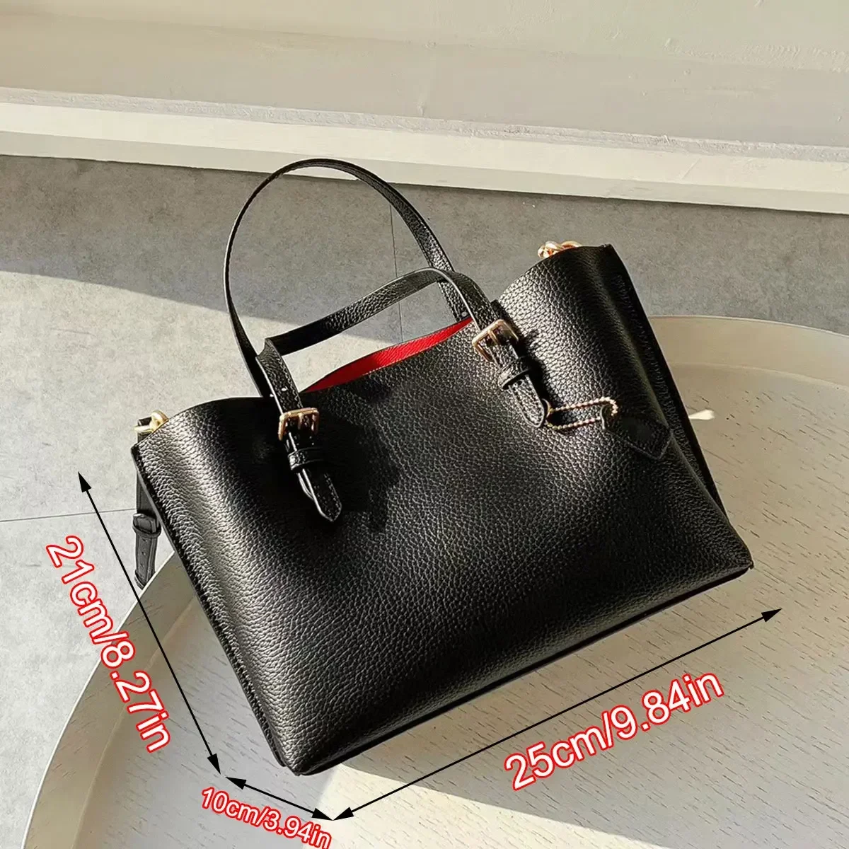 Fashion Women Cow Leather Bag High Quality Large Tote