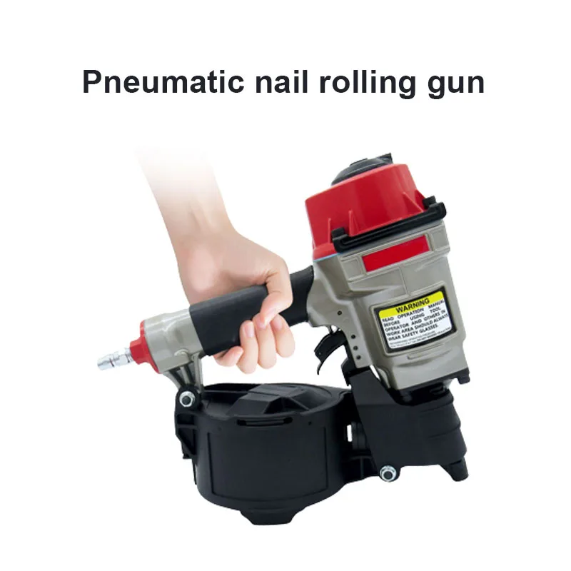 

Pallet Making Coil Nailer CN55 CN70 CN80 For Siding Board Wood Working Furniture Sheating Tool Air Pneumatic Roll Nail Gun