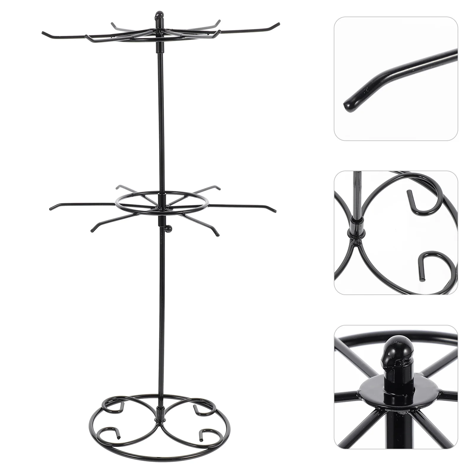 

Ожерелье, вращающийся держатель для ювелирных изделий, подставка для туалетного столика, стеллаж для хранения браслетов, модная