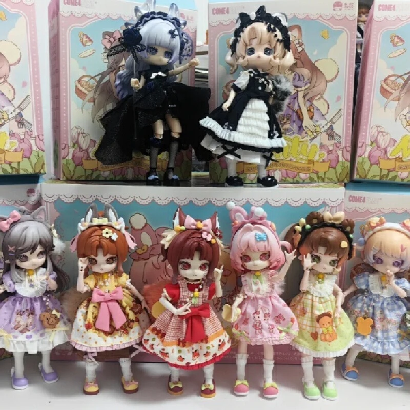 

Genuine Come4free Miniy The Jungle Book Series Blind Box Ob11 1/12 Bjd Movable Joint Dolls Anime Figures Doll Mystery Box Gifts