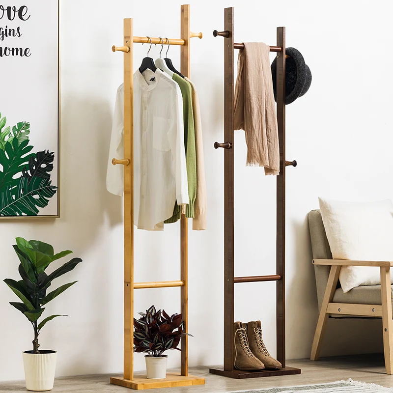 

Rail Hanging Coat Racks Wardrobes Space Saving Storage Clothes Standing Coat Racks Hotel Dress Bedroom Perchero Salon Furniture