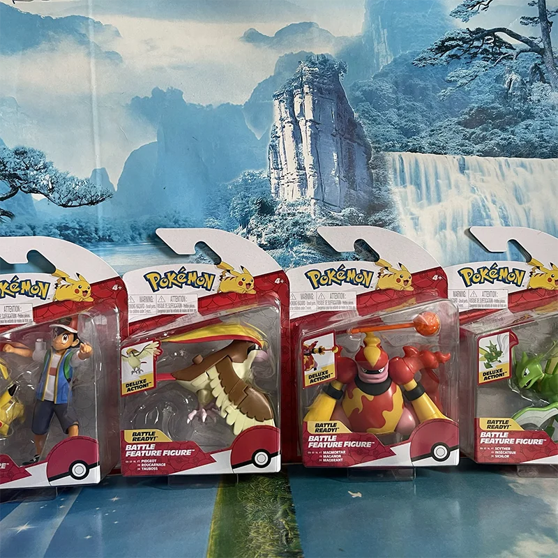 ポケモンアクションフィギュアセットグッズデスクトップ装飾品フシギダネイーブイキッズギフト複数のモデル家の装飾用