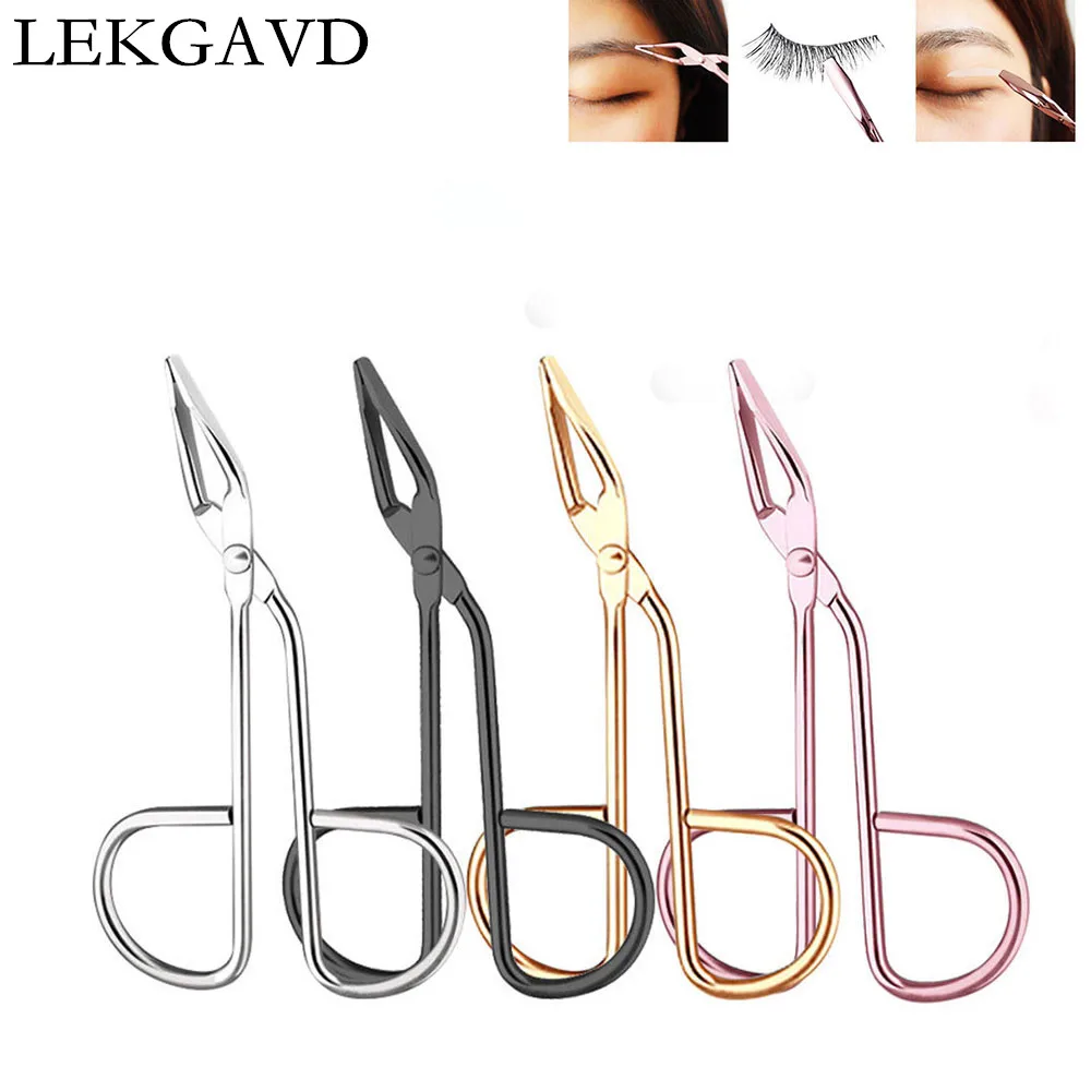 

Stainless Steel Elbow Eyebrow Pliers Clip Scissors Tweezers Pliers Slanted Puller Extension Eyebrow Plucking Makeup Beauty Tools