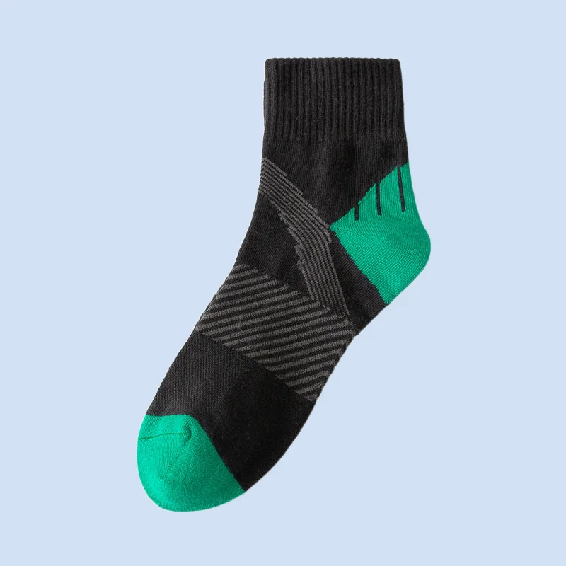 Calcetines cuadrados de algodón para hombre, medias deportivas de tubo medio para baloncesto, venta al por mayor, primavera y verano, 5/10 pares