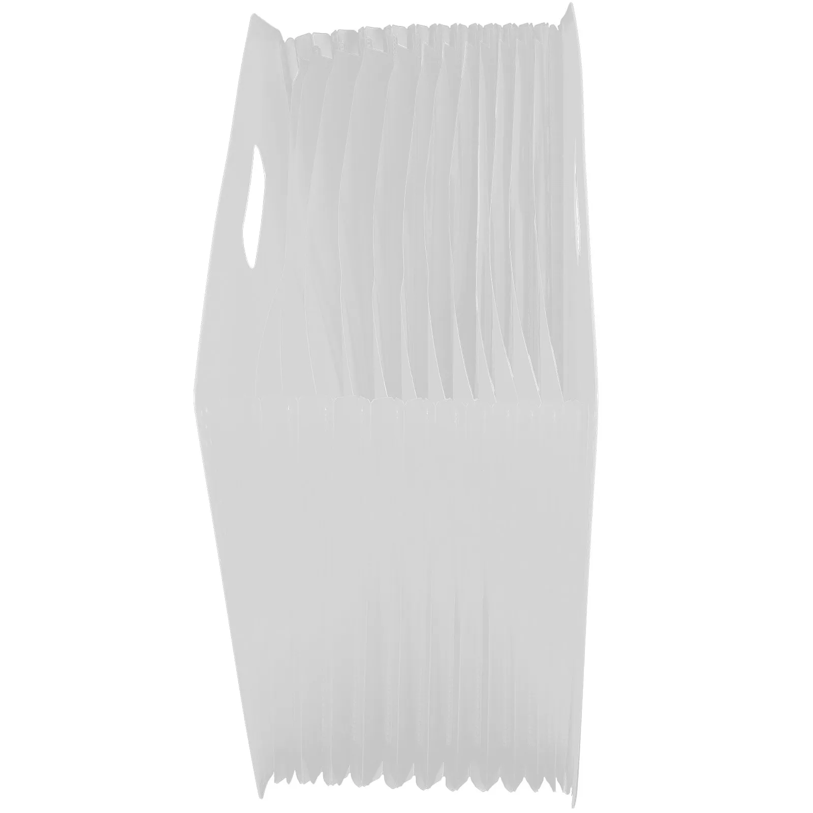 

Sturdy Plastic Accordion Folder File Organizer Retractable Desktop Storage Solution for Documents Letters Statements Photos