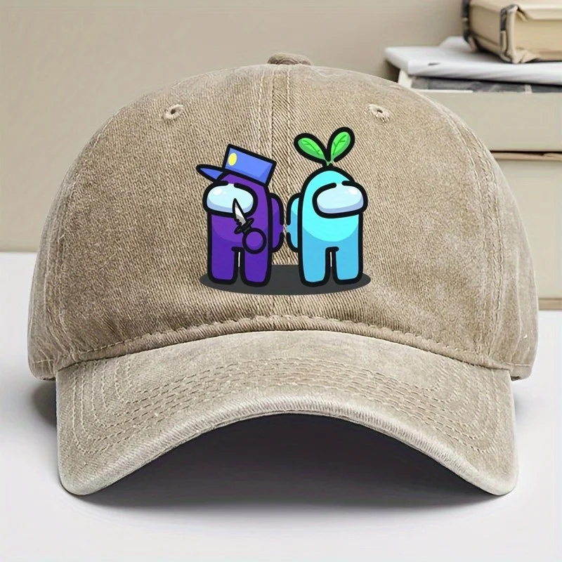 بيننا impooster قبعة بيسبول عصرية إلى الأمام قبعة بيسبول كلاسيكية للرجال والنساء متوافقة مع الصيد والسفر في الهواء الطلق