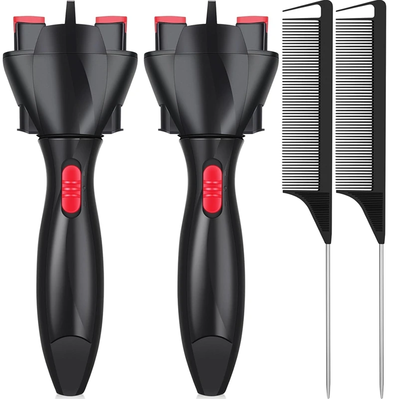 Set di pettini automatici per treccia e coda di topo Twister automatico per capelli Macchina per intrecciare automatica Strumenti per lo styling dei capelli fai-da-te per le donne