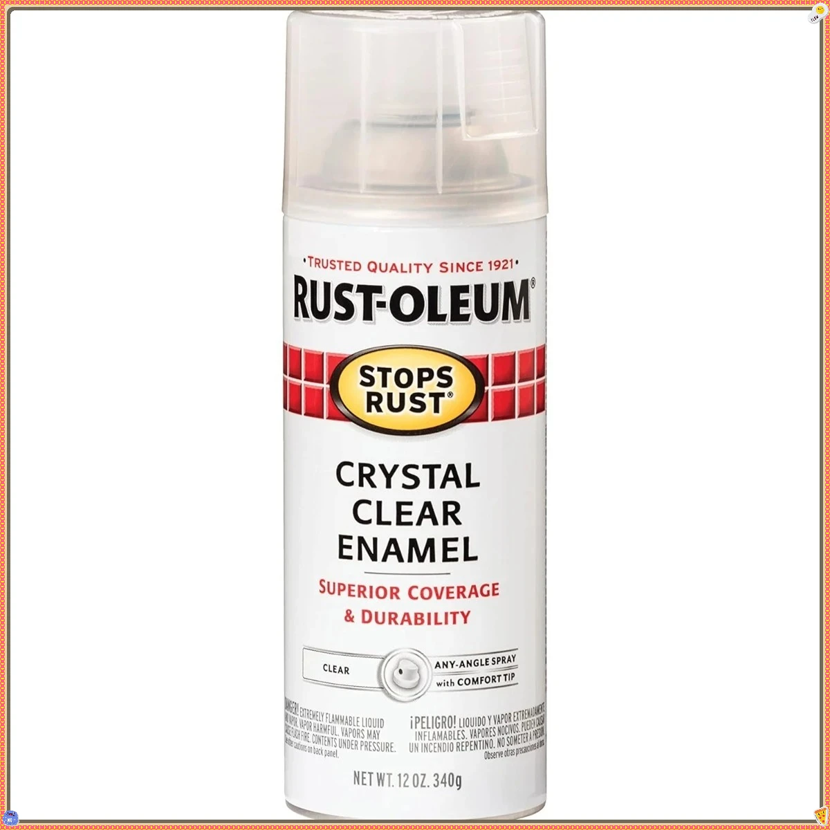 طلاء بخاخ مضاد للصدأ، 12 أونصة، يوفر طلاءً واقًٍا طويلًا مع مقاومة ممتازة للصدأ ولمعان رائعًا.
