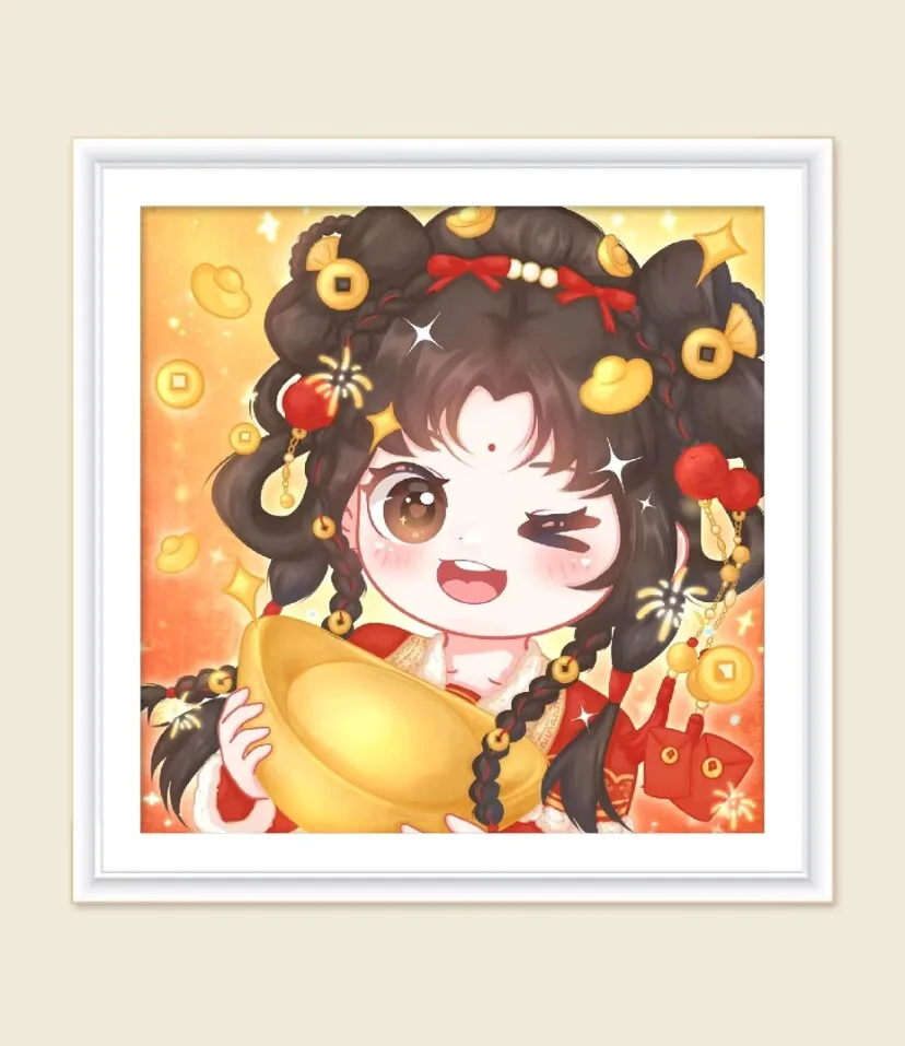 9Ct 60X60Cm Gold Gi… - image