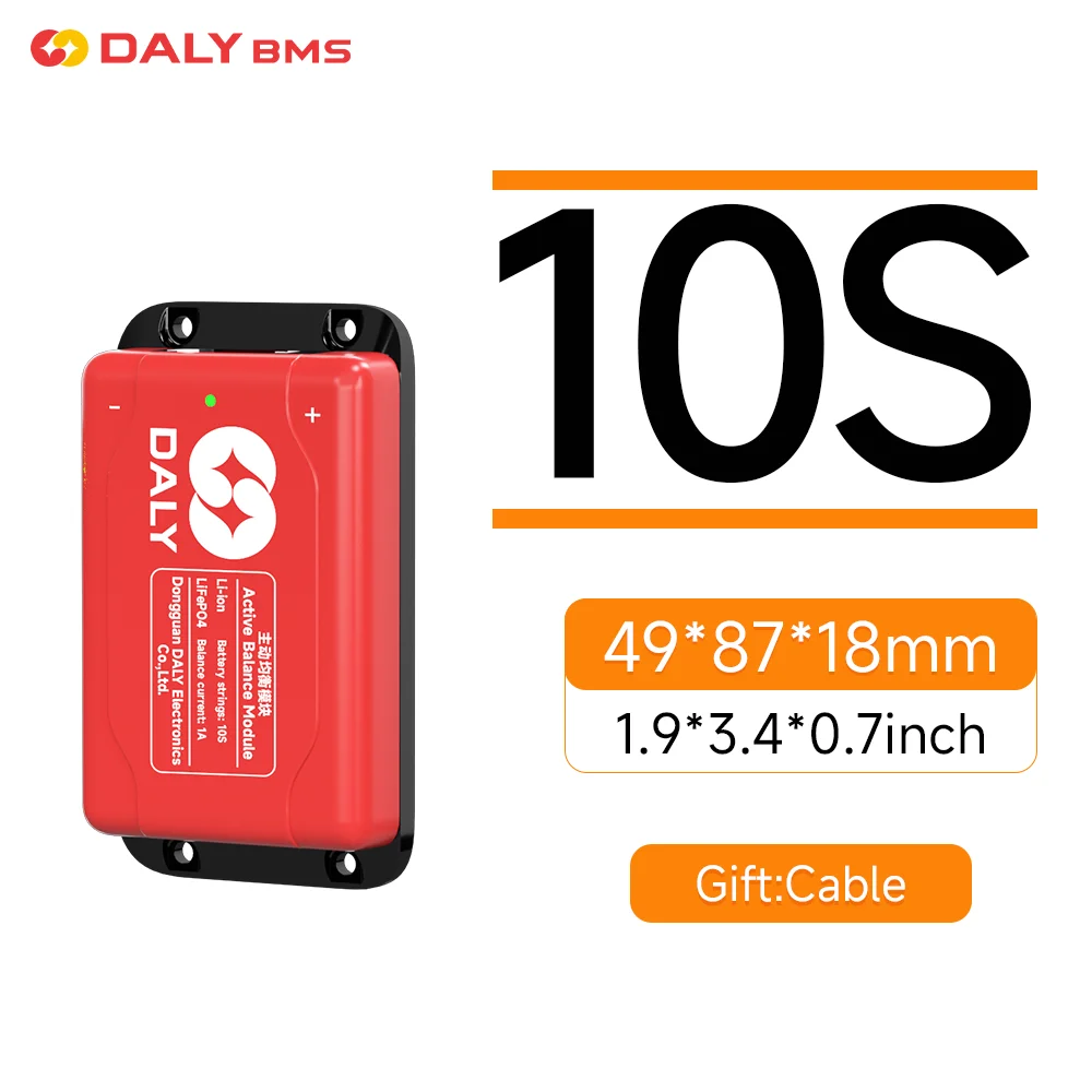DALY Aktiver Hardware-Balancer 1A LiFePO4-Balancer 4S Aktiver Equalizer 8S 10S 12S 13S 16S für Energiespeicherung