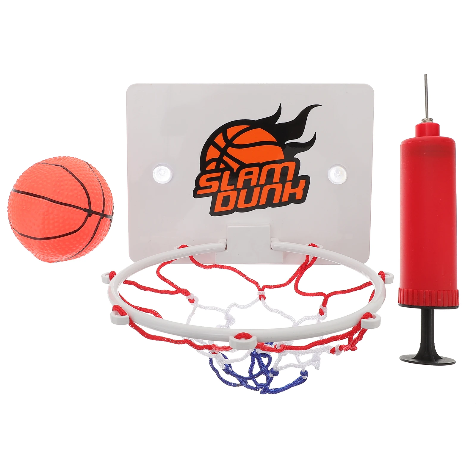 

1 Set of Wall Mounted Kids Basketball Board Mini Basketball Netball Indoor Basketball Play Set (Colorful)