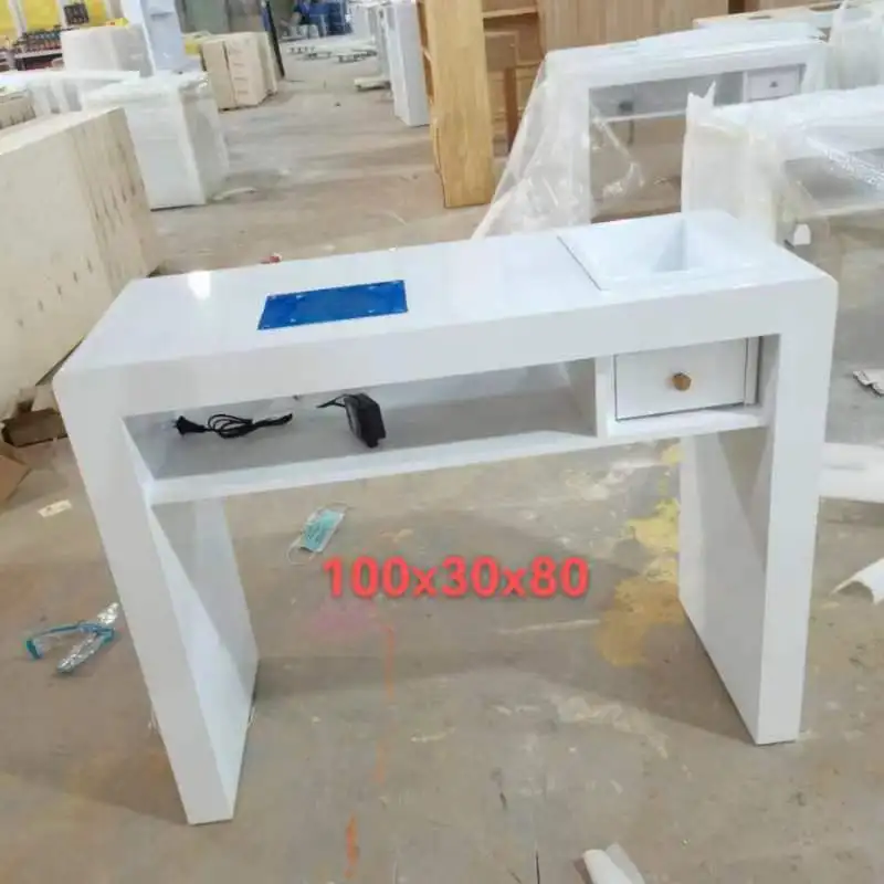 Nail Desk Manicure Table Professional Beauty Office Designer Manicure Table Dressing Makeup Manicura Salon Equipment YN50MT