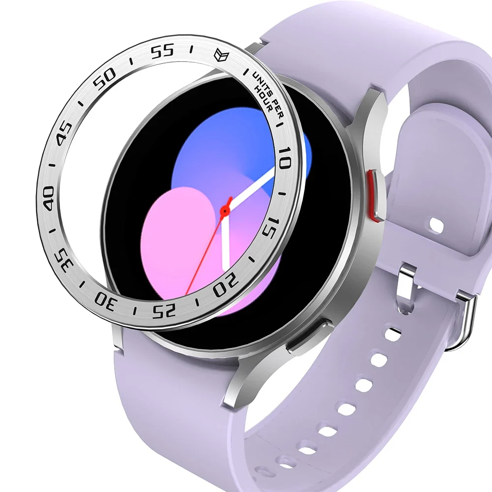 

Metal Bezel For Samsung Galaxy Watch 6/5/4 40mm 44mm Stainless Steel Scale Frame Protective Ring Watch 6 Classic 47mm 43mm 46mm