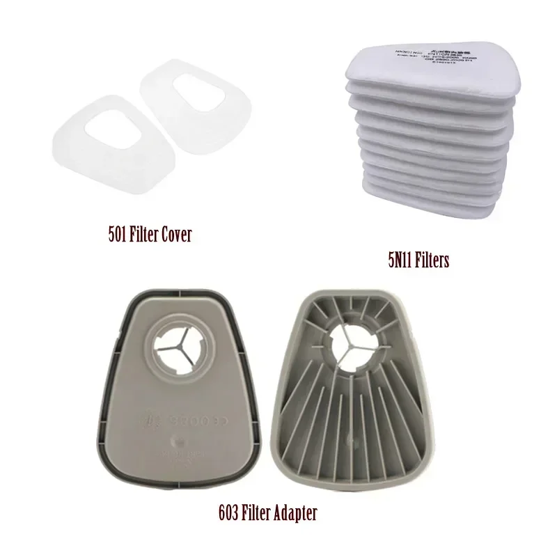 Electrostatic Dust Filter Adapter for 3M Respirators