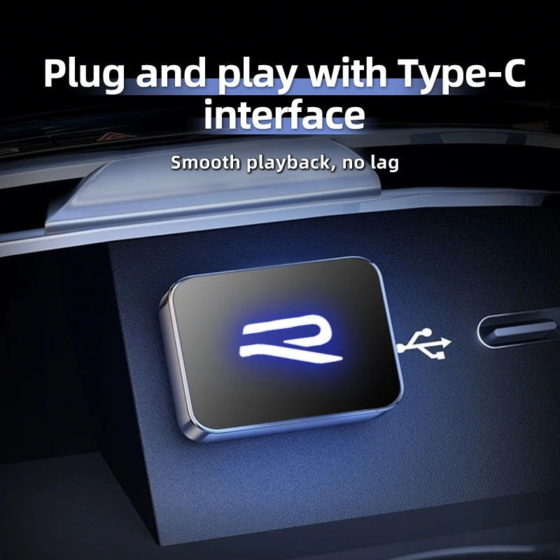 Car Metal USB Type-C Flash Drive Memory Stick Music Saver Accessories For VW R Tiguan CC Jetta Polo Golf Passat Scirocco Touareg