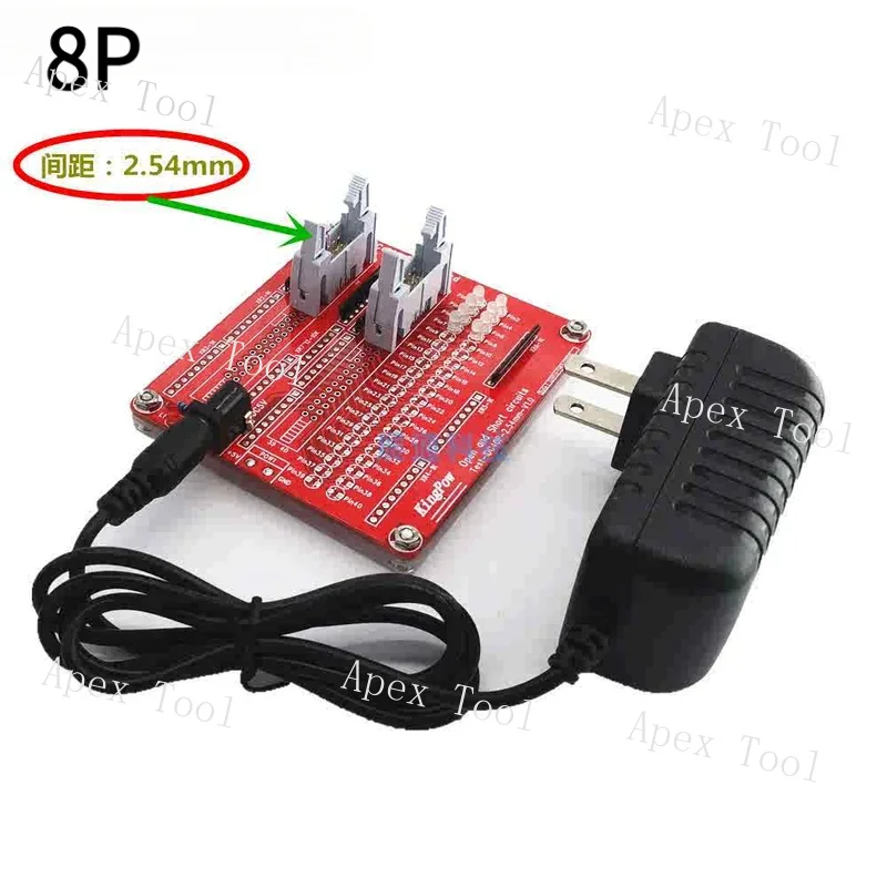 

Cable Tester Test Card with a Spacing of 2.54mm, IDC 8-64P Test Board for Open Circuit and Short Circuit Detection