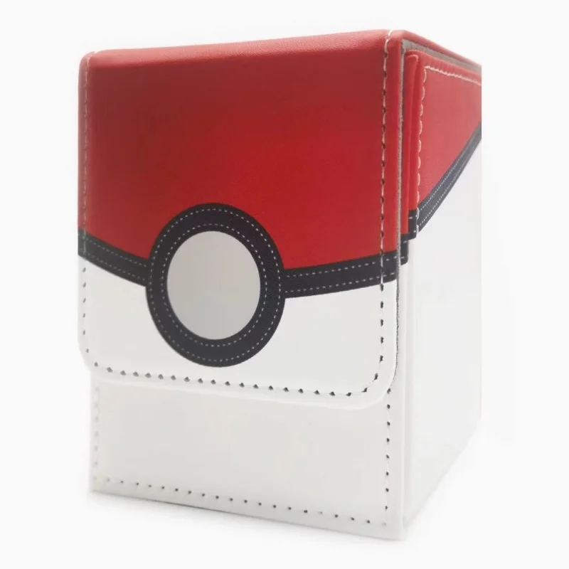 ACG Cards Box Pokemon PTCG Poke Ball Master Ball Anime Game 100+PU Magnetic Attraction Card luxury protection Storage Box Gifts