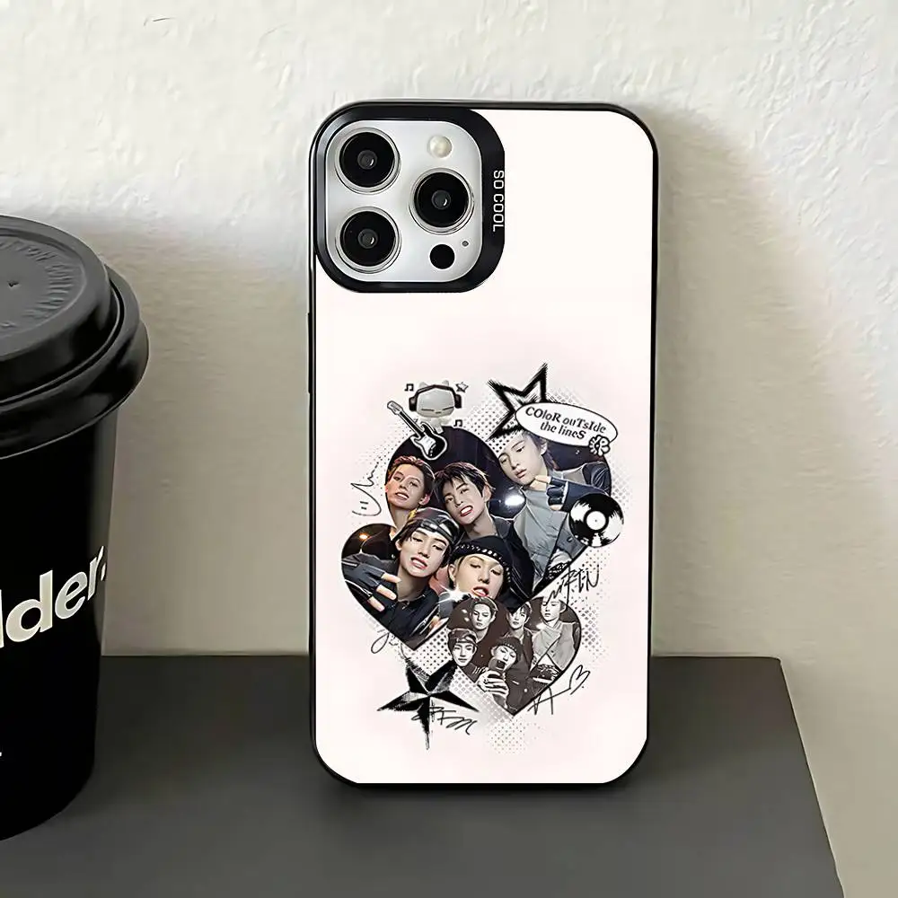 حافظة هاتف K-Kpop C-CORTIS GO لهاتف آيفون 17,16,15,14,13,12,11,Pro,Max,Plus,E,Air,غطاء بلاستيكي صغير