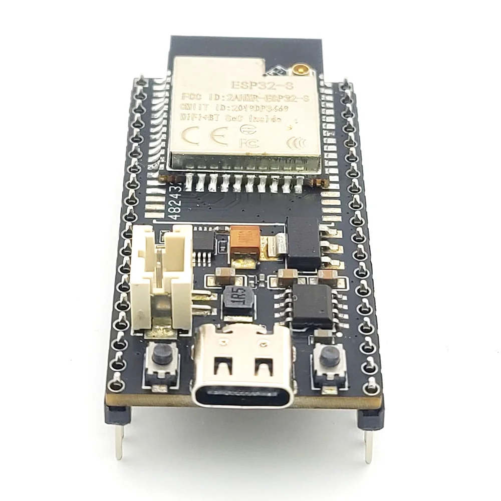 لوحة تطوير ESP32 جديدة 2.4G وحدة واي فاي مع واجهة البطارية IPEX لتقوم بها بنفسك IoT CH340X IP5306 Type-C الأصلي Ai ESP32-S