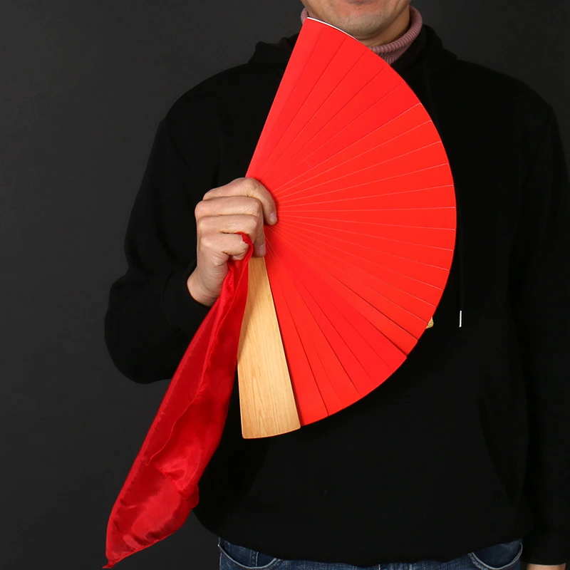 Four Color Magic Fan Color Changing Fan Magic Tricks Magician Stage Gimmick Props Comedy Close Up Illusions Party Magia Classic