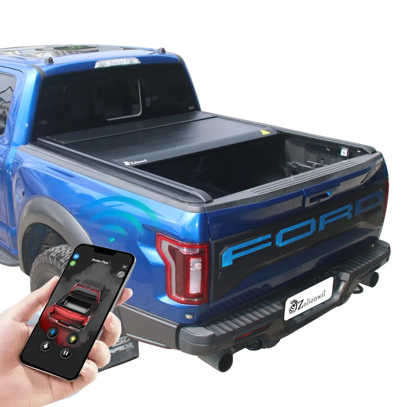 

Auto Parts Electric Tonneau Cover Waterproof Retract Cover Bed For Ford F150 Ranger