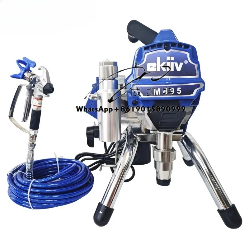 

V High Pressure Portable Power Paint Putty Electric Airless Sprayer and Waterproof Spraying Machine