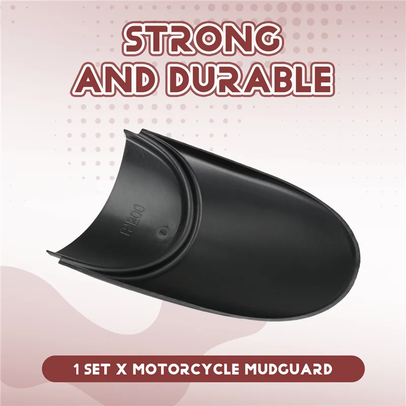 A30P-Motorcycle Accessories Front Fender Mudguard Extender For 2024-2025 For Daytona 660 Hugger Splash Guard Extension