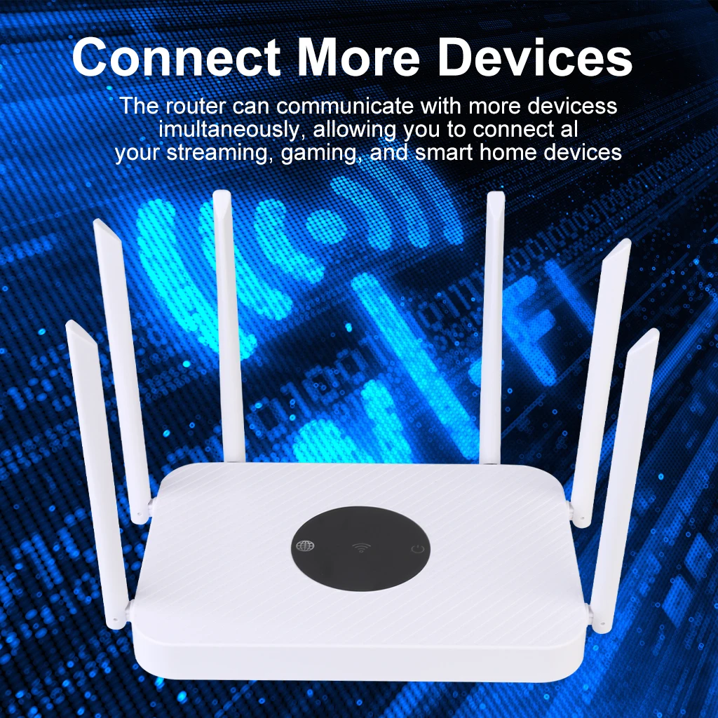 واي فاي الألياف النطاق العريض راوتر لاسلكي غير محدود 6-هوائي Wifi6 اللاسلكية تغطية المنزل كله راوتر عالية السرعة جيجابت جدار الملك