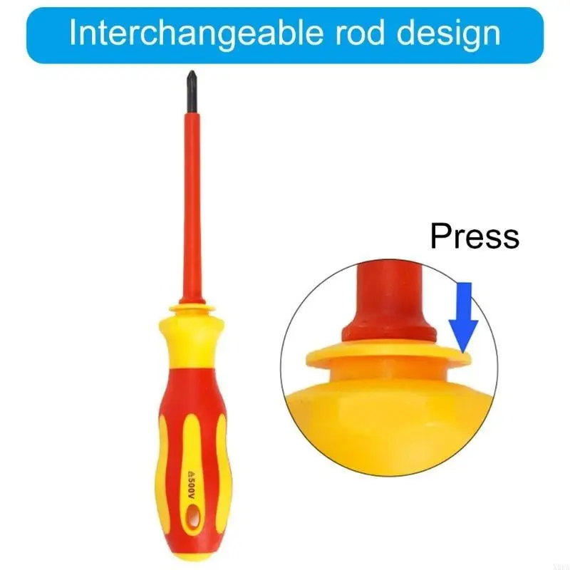 

X9FA 18Pieces Electrician Screwdriver Set Ergonomic Grip Rustresistant Tool for Everyday Repair Needs with Insulation Safety