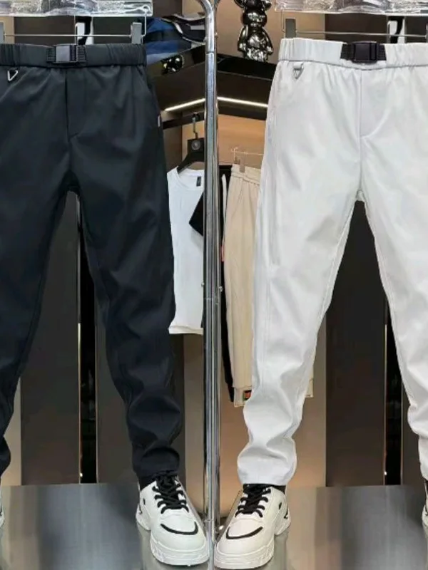 

Высококачественные мужские повседневные брюки большого размера (до 300 фунтов), модные рабочие брюки, осенняя новинка, эластичные, свободного кроя, в американском стиле