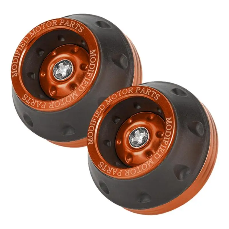 

Передние слайдеры рамы вилки, 2 шт., слайдеры рамы вилки, защита от удара колеса, универсальная защита от удара колеса, мотоцикл, падающий