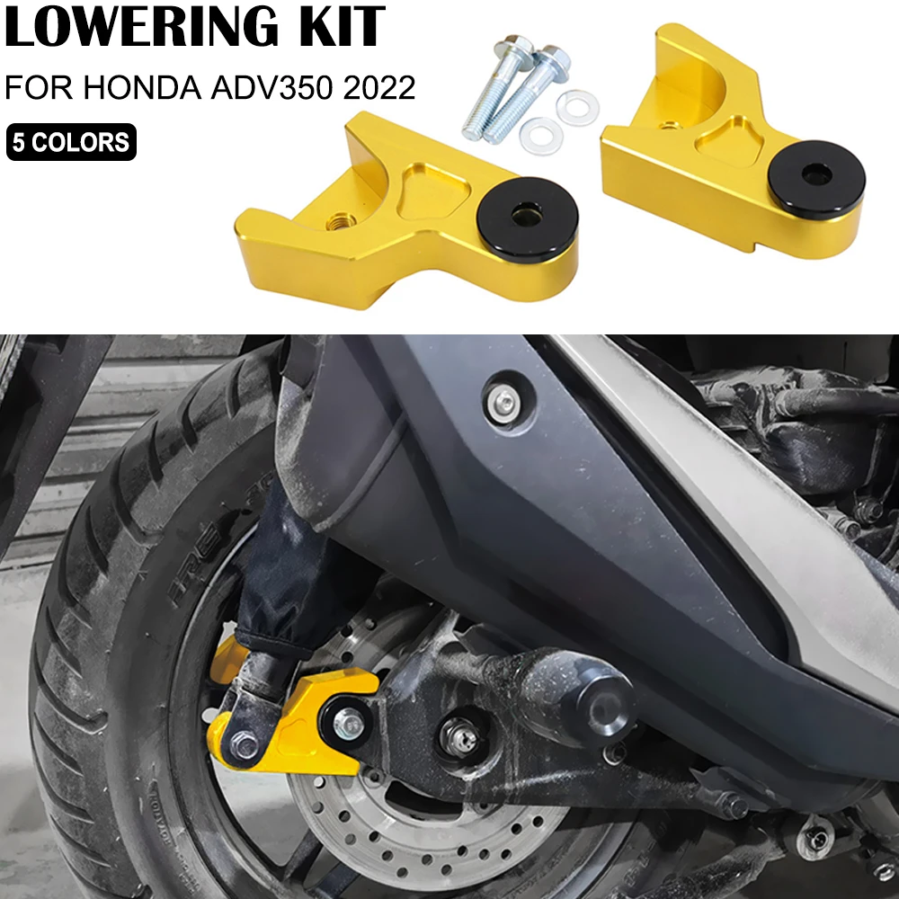 

NEW For Honda FORZA 350 ADV 350 2022 Motorcycle Accessories Shock Absorber Adjuster Rear Suspension Bracket Link Lowering Kit