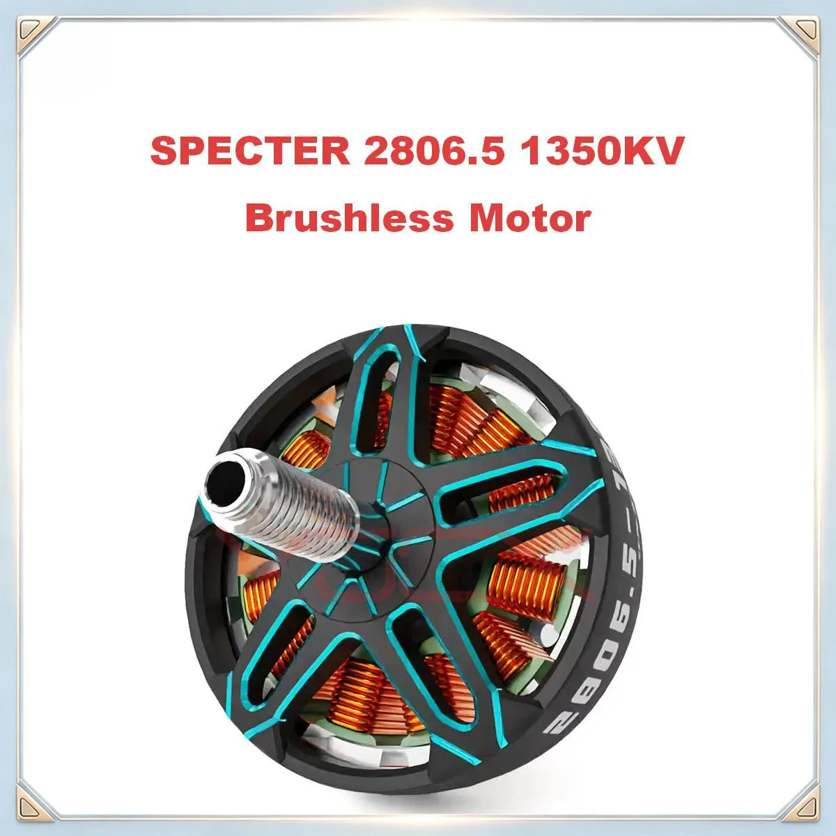 新型specter-28065-1350kv-4-6s-ブラシレスモーター。fpvフリースタイル用、7インチ長距離ドローンに最適。