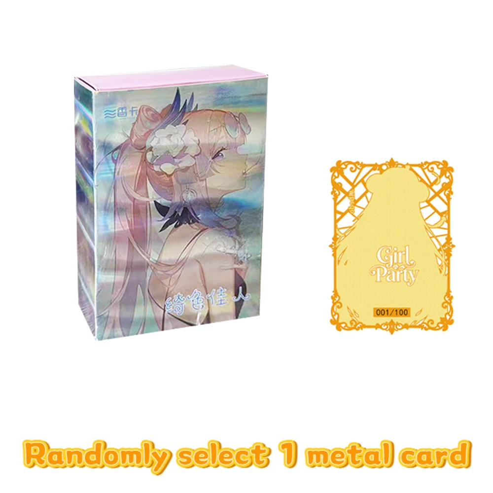 Colección de Tarjetas Goddess Story, Set Completo, Anime, Juegos, Chicas, Fiesta, Traje de Baño, Bikini, Caja de Sobres, Juguetes y Pasatiempos Doujin, Regalo