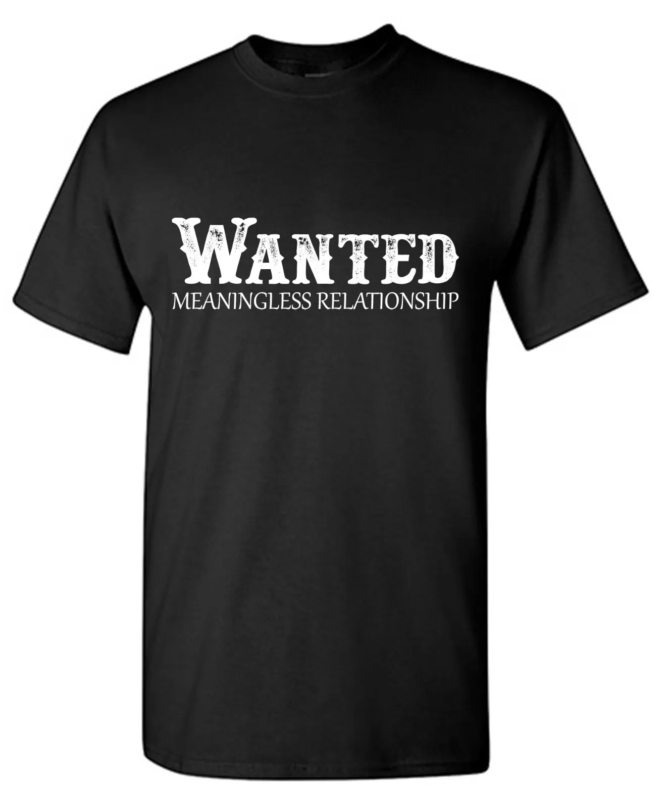 

Want Meaningless Sarcastic Humor Graphic Tee Gift For Men Novelty Funny T Shirt