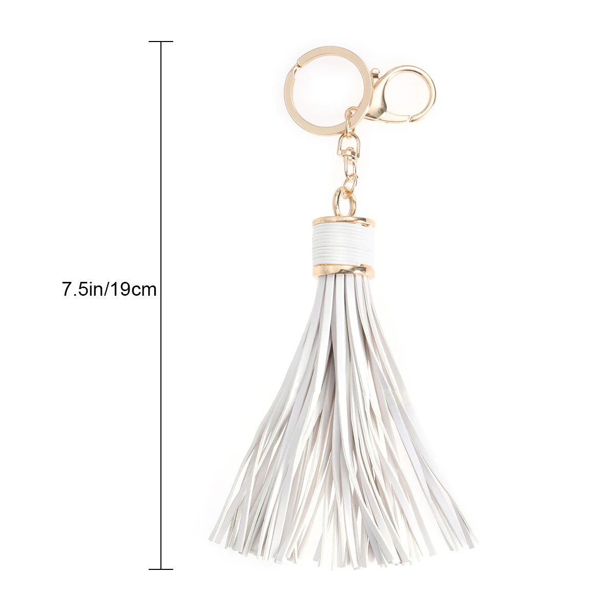 

Tassel Keychain Bag Charm Women Charms Korean Clip Car Handbag Accessory Birthday Gift Popular Accessories