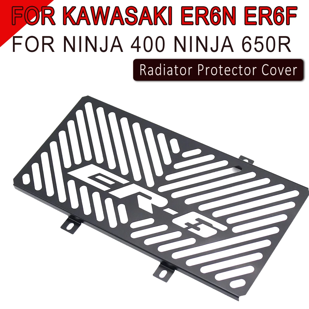 Motorcycle Radiator Grille Guard Cover Protector Accessories For Kawasaki NINJA 400 NINJA 650R ER6N ER-6N ER 6N 2010 ER6F ER-6F