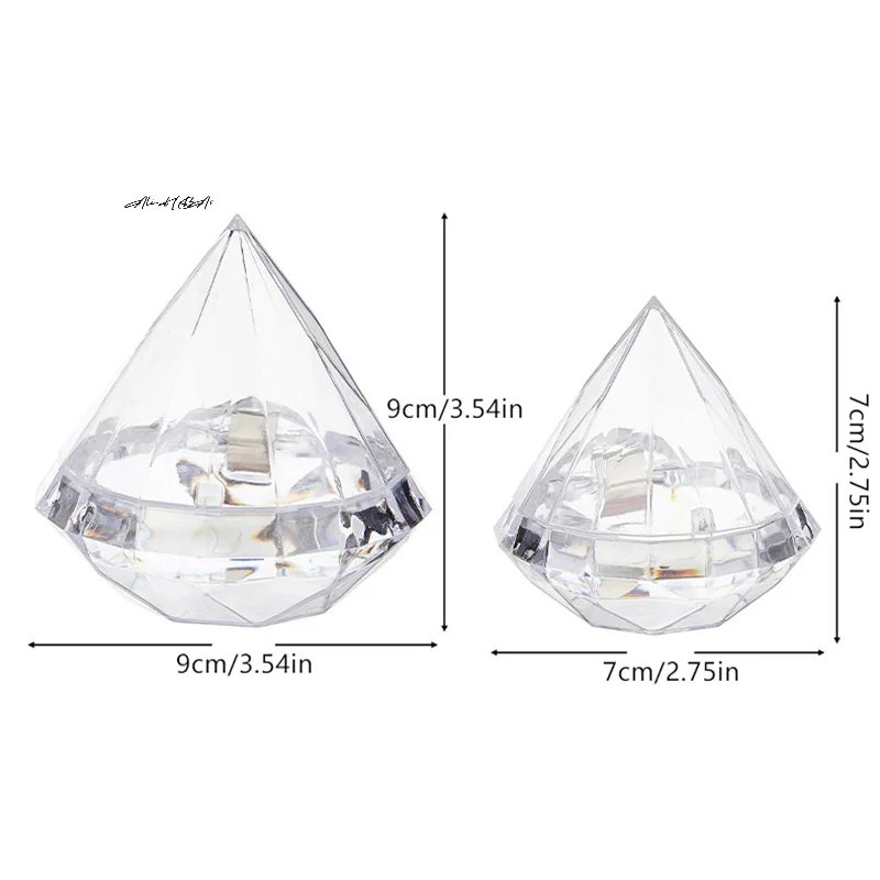 Puste pudełko do przechowywania gąbek do makijażu w kształcie rombu Przenośny organizer na kosmetyki Puff Plastikowy stojak na blender Stojak do suszenia