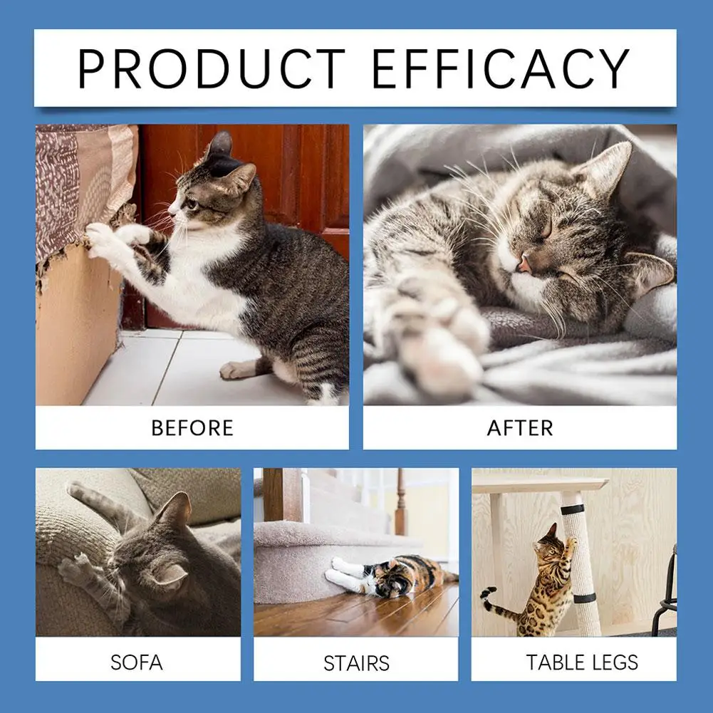 Cat Scratch Cleaner Spray Natural Scratch Training Aid Spray Non-irritant Cat Urine Prevention Repeller Furniture Protectors