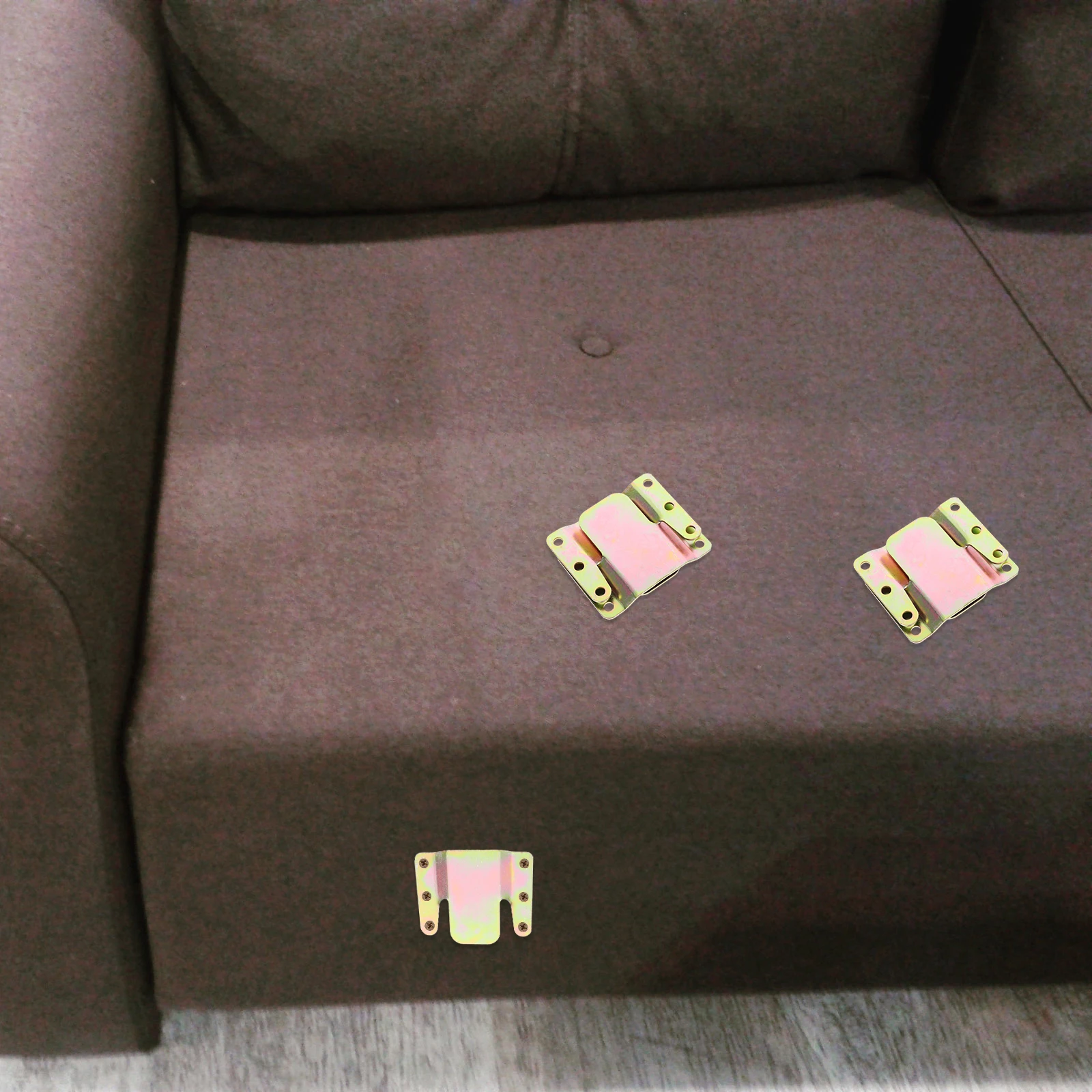 

4 Sets Sofa Connection Buckle Sectional Couch Connectors Iron Material Furniture Accessories Sofa Supplies Joint Snap Hardware