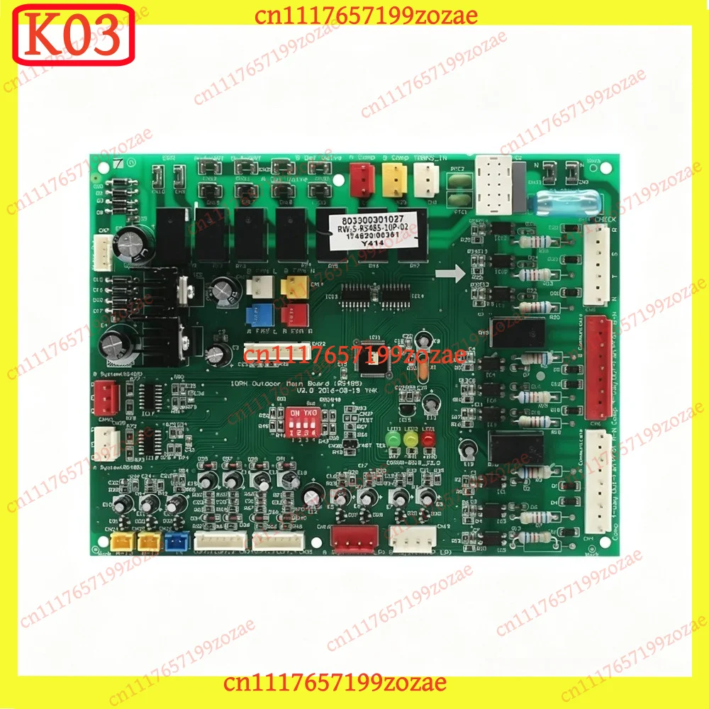 Outdoor Main Board RS485 803300301027 for Trane Chigo VRF 10PH Unit RW-S-RS485-10P-02, Replacement Parts
