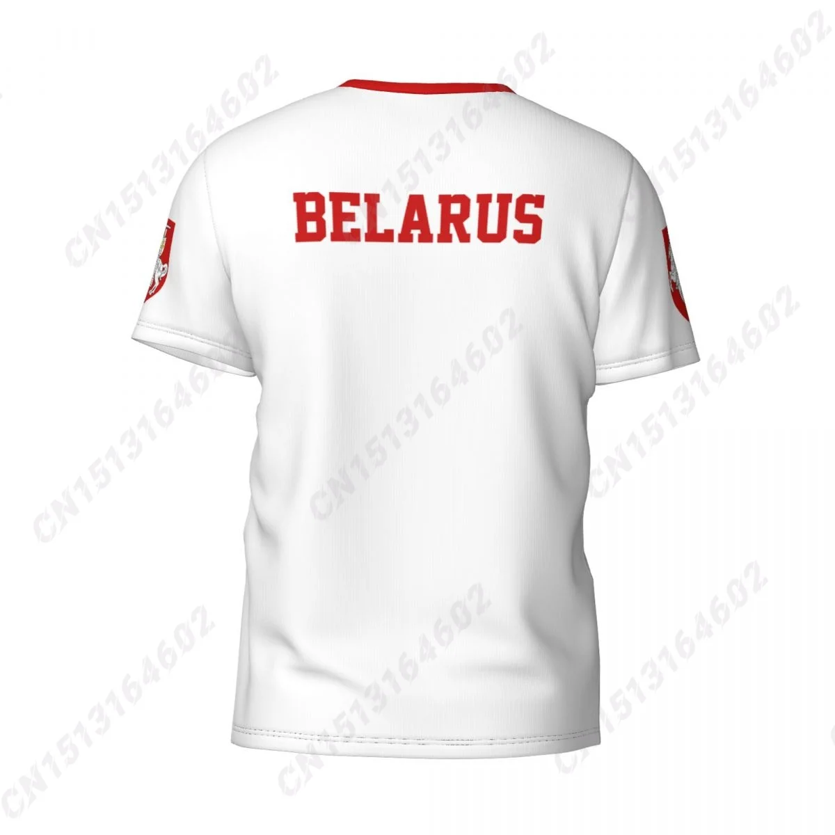 Belarus Vintage Flag 3D Printed T Shirt Men Women Summer Short-sleeved Custom T-shirt For Running Bike Tennis Fitness