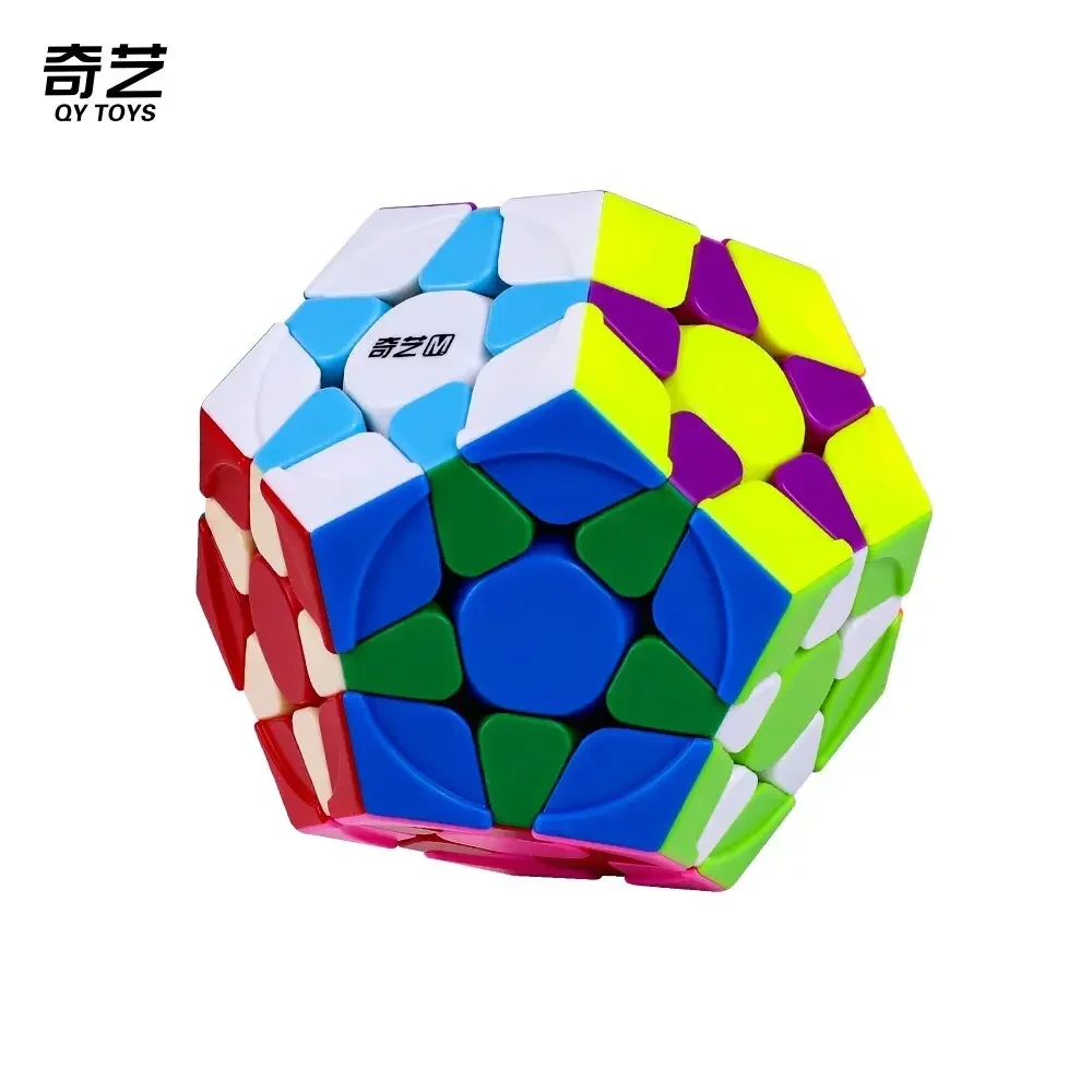 QiYi-Cube Magique de Vitesse sans Autocollant, Jouets Professionnels, Megaminx, Qiyi, M, 3x3, 2x2, 3x3