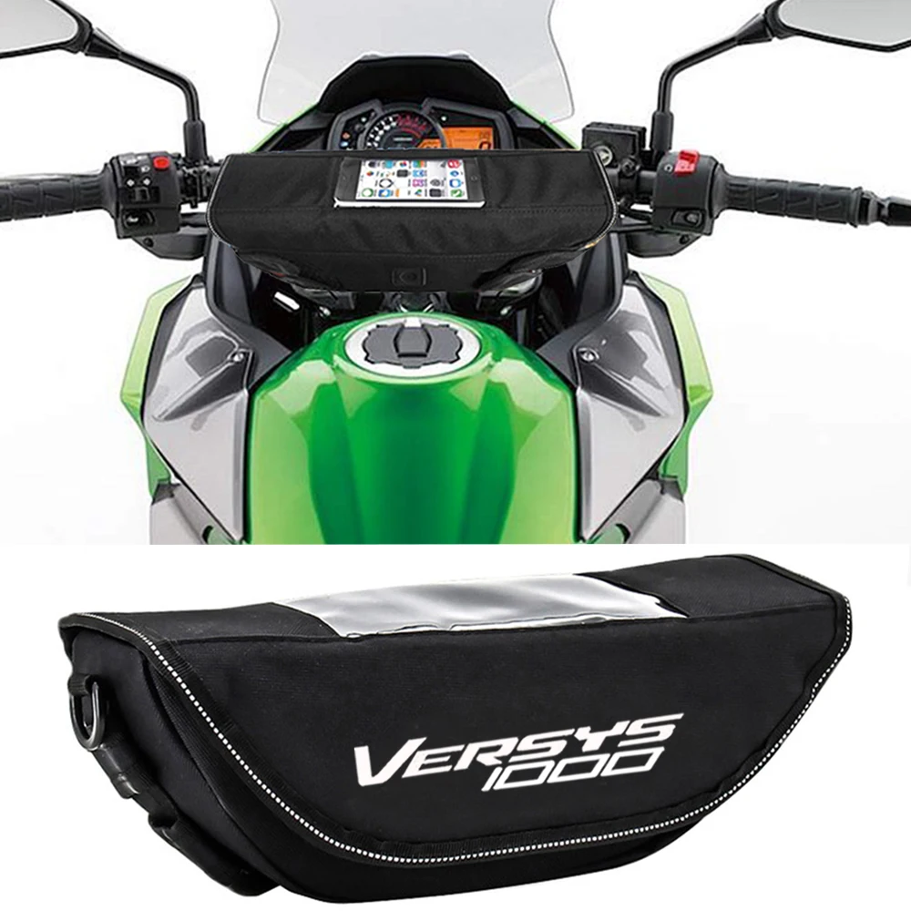 

Motorcycle Handlebar bag For Kawasaki Versys 1000 SE 1000SE Versys1000 SE 2019 2020 2021 2022 Portable Waterproof Phone Bags