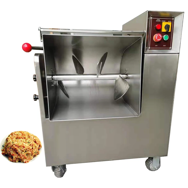 50L Commercial Automatic Meat Mixer Sausage Vegetable Stuffing Blender Mixing Machine