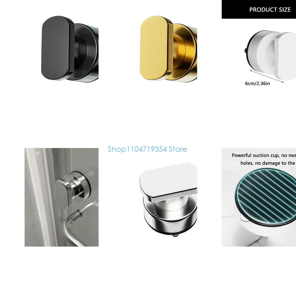 0XLD Practical Suction Cup Safety Handle Easy Installation Great for Family and Multiple Surfaces Casual Banthroom Use