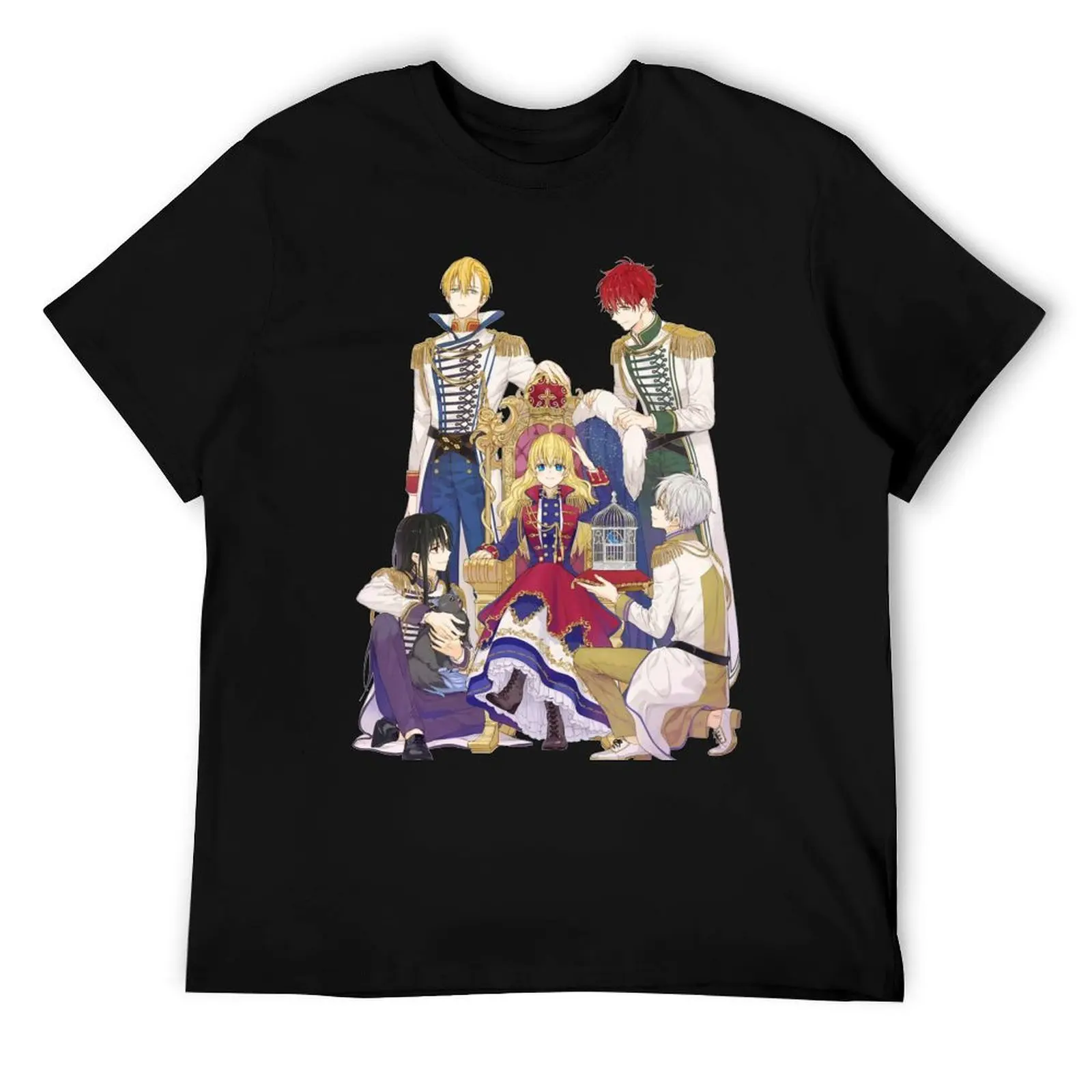 تي شيرت من صنعني أميرة / فجأة أصبح أميرة يوم واحد أثي أثاناسيا، كلود دي أوبيليا، فيليكس، لوكاس، إيجكييل/إيكيز