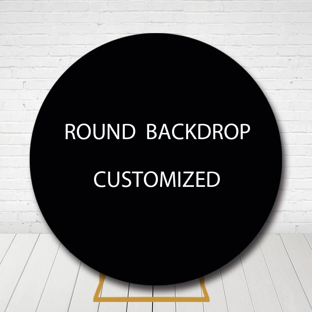 Photography Prop Special Link For Custom Round Circle Background Personalized Your Photo Size Theme